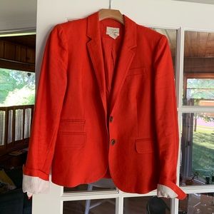 J Crew Schoolboy Blazer - Orange